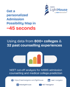 NEET Cut-Offs analysis for MBBS admission counselling and medical college prediction